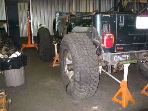 1994 Jeep Wrangler “Partially Erect YJ”