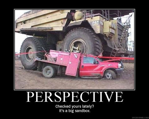 2000 Ford Crown Victoria - Perspective is everything when comparing vehicle sizes.