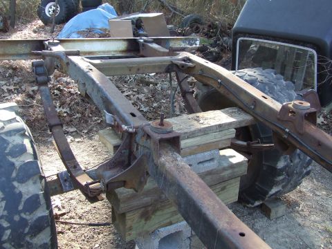 1967 Ford Bronco - Working on the rear one now.