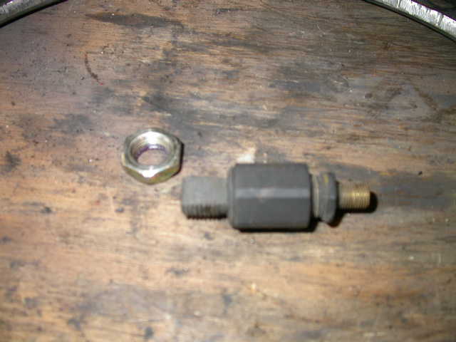 Crappy original valve stem.