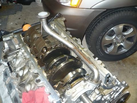 1996 Ford Mustang - Oil pickup installed