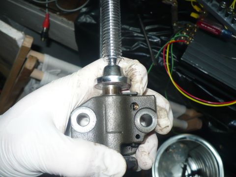 1996 Ford Mustang - LH drivers side tensioner compressing w/ C clamp