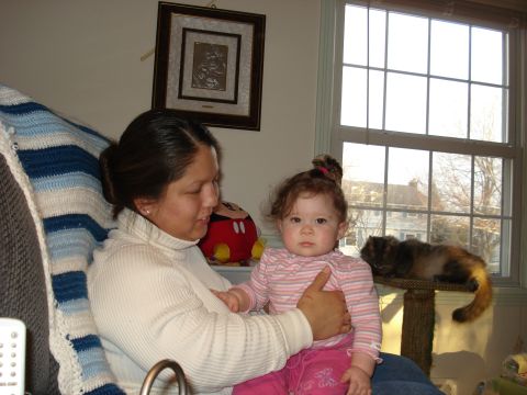 2000 Ford Crown Victoria - Emelia and her Godmommy Jodi.
