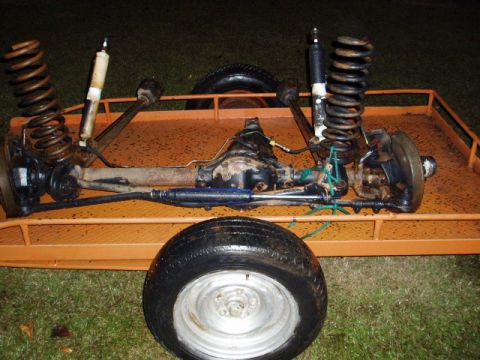 1980 Ford Bronco - doner Dana 44 (76) after rinsing with water
