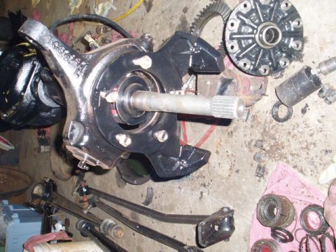 1980 Ford Bronco - Just a pic during the rebuild as its being put together.