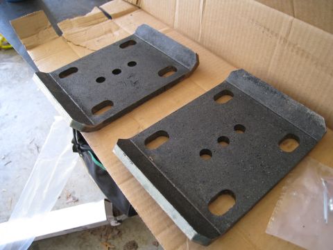 1996 Ford Bronco - ubolt plates from ruffstuff