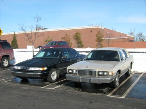 1988 Mercury Grand Marquis - 3-5-08 Bobert and I at Work