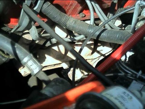 1989 Ford Bronco - header, drivers side