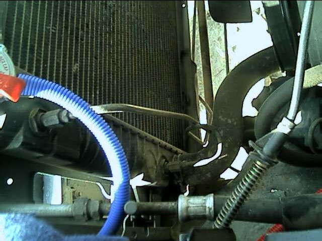 drivers side radiator shot