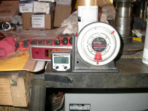 1990 Ford Bronco - Either one of these angle finders would be fine to use, but the digital one is easier to read and more accurate. I did zero it against the…