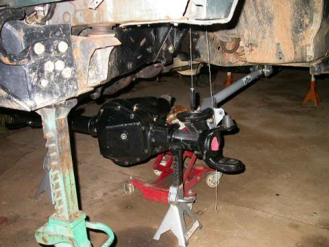 1990 Ford Bronco - I ran out of daylight, and all of these measurements to make sure it's all perfectly square are a PITA to do by flashlight, so I'm calling…