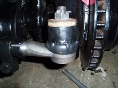 1980 Ford Bronco - This image shows a close-up of a vehicle's steering and braking components, not a full vehicle.