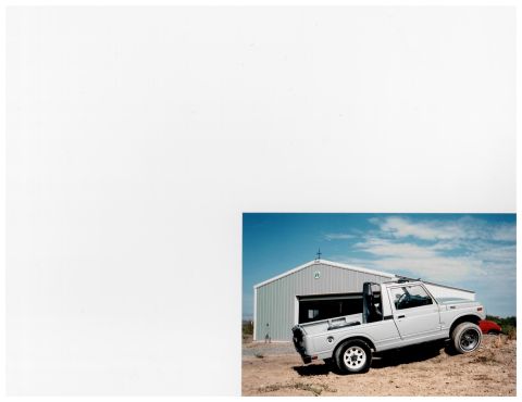 1988 Suzuki Samurai - This 1988 Suzuki Samurai pickup truck is shown in a three-quarter front view, parked outdoors.