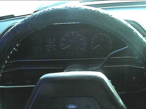 1989 Ford Bronco - Stock cluster