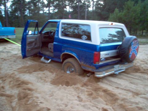 1993 Ford Bronco - Stuck at Flatrock Columbus, Ga 2006