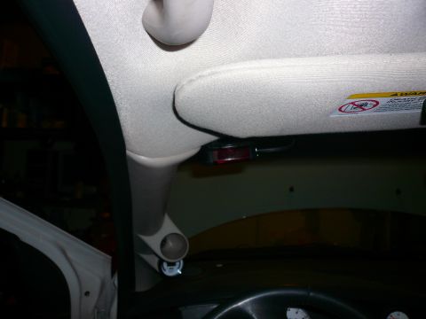 1996 Ford Probe - Aftermarket gauge pods are visible on the A-pillar inside the vehicle.