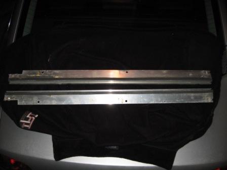 1993 Ford Bronco - Underside of Left & Right main side rails