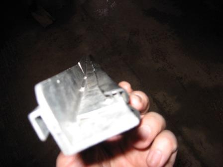 1993 Ford Bronco - Rear Fast track rail, view looking down interior side.