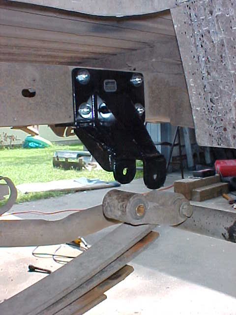 1975 Chevrolet Blazer - new ORD flip shackle installed
