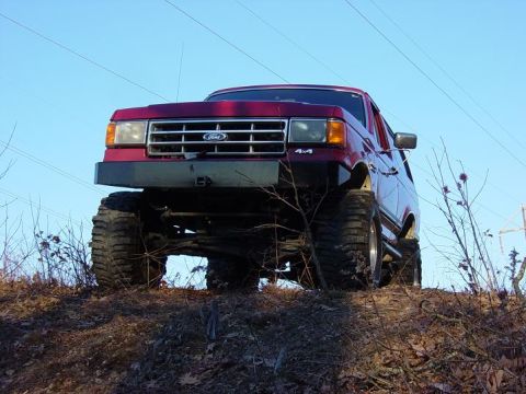 1983 Ford Bronco - Test Fitting Boggers