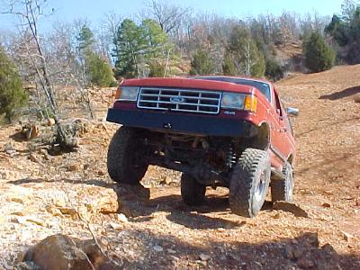1983 Ford Bronco - Posing