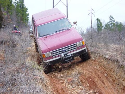 1983 Ford Bronco - Top view, little tipsy