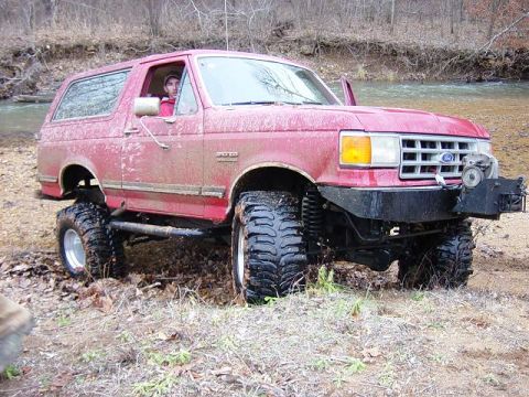 1983 Ford Bronco - Boggers are alittle tight