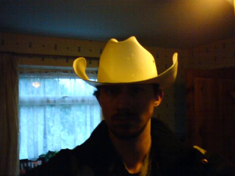 1989 Ford Bronco - me in a stetson.......