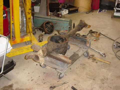 1983 Ford Bronco - New axle for 4:10 gears, new ball joints, rotors, calipers, Warn lockouts...