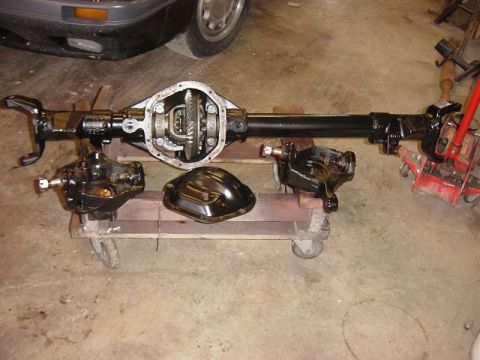 1983 Ford Bronco - Gears set up, painted, ready to install