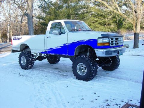 1983 Ford Bronco - This is what the new paint job is going to look like.