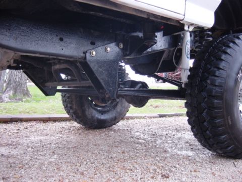 1983 Ford Bronco - custom built crossmember and radius arm brackets
