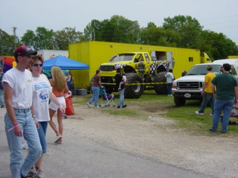 1983 Ford Bronco - Doug Noelke's "Big Dawg" monster truck, I have helped in the pit crew for a couple years.