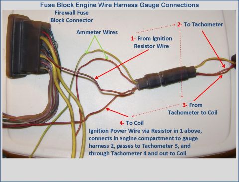 1972 Ford Ranchero - Fuse Block Engine Harness
