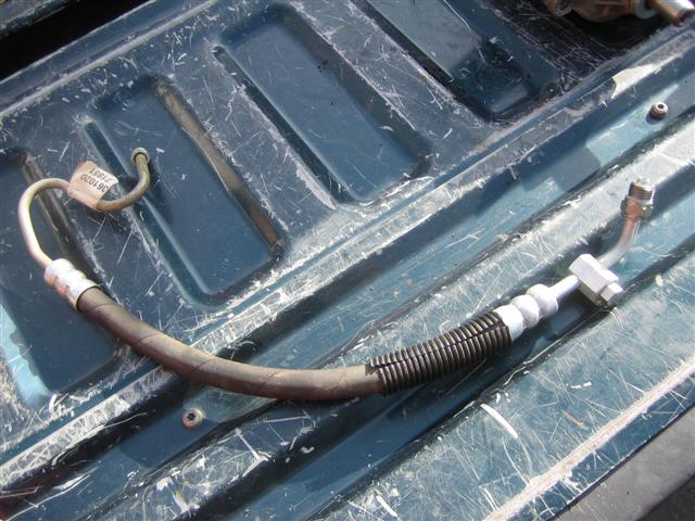 Power steering hose with part number 361020 71851 visible