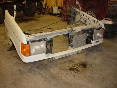 1983 Ford Bronco - Front clip ready to be put on