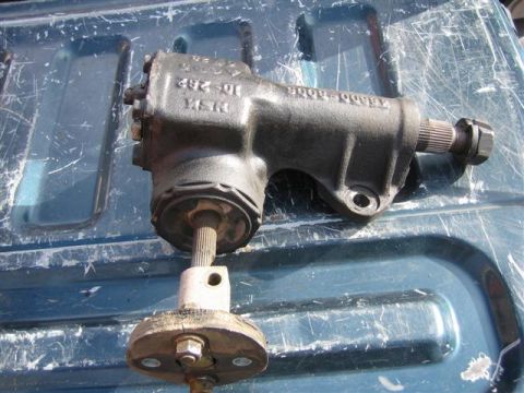 1994 Ford Bronco - A steering gear box, identified by the part number 10-282, is shown against a blue, textured surface.