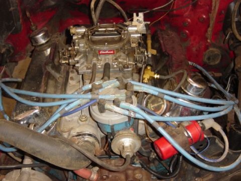 1983 Ford Bronco - 351W, Eldebrock carb and intake, MSD coil, Moroso wires, rv cam, headers...