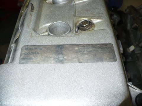 1996 Ford Mustang - SVT valve cover markings 2 of 4