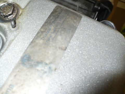 1996 Ford Mustang - SVT valve cover markings 3 of 4