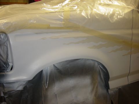 1983 Ford Bronco - Getting ready to do the graffics