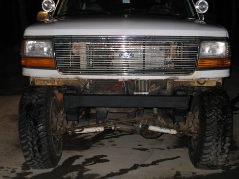 1996 Ford Bronco - crossmember and front spring hangers