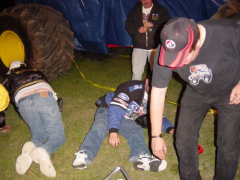 1983 Ford Bronco - Fun at camp, there was a chair under me.