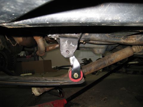 1996 Ford Bronco - shackle angle at full droop