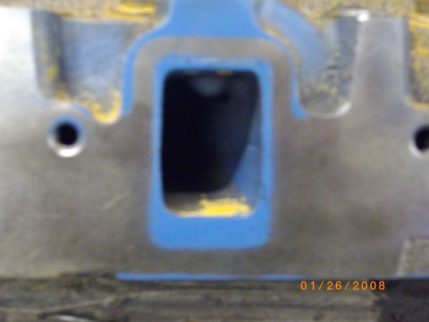 1964 Ford Galaxie - note the port compared to gasket size!