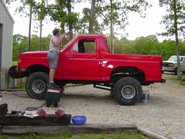 Painting the Bronco