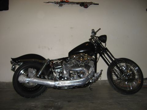 1979 Harley-Davidson FXRT Sport Glide - 1979 Shovelhead FXE cycle shack 2 into 1 exhaust