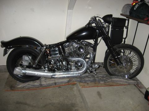 1979 Harley-Davidson FXRT Sport Glide - 1979 Shovelhead FXE cycle shack 2 into 1 exhaust
