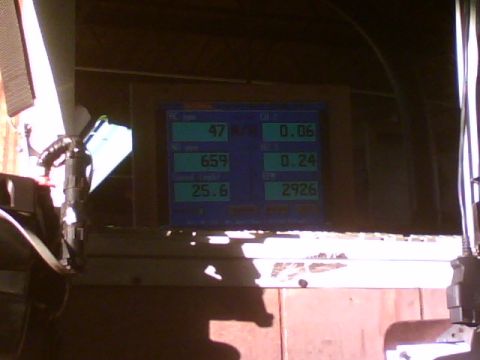1994 Mazda 626 - My emssions @ 10 degrees, limit is 942