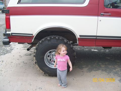 1988 Ford Bronco - my daughter